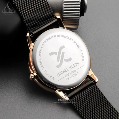 ساعت دنیل کلین بند حصیری Daniel Klein DK.1.12704.3
