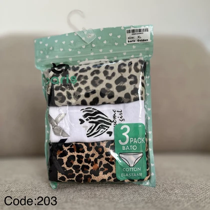 پک 3 عددی شورت اسلیپ زنانه/ سایز Xl