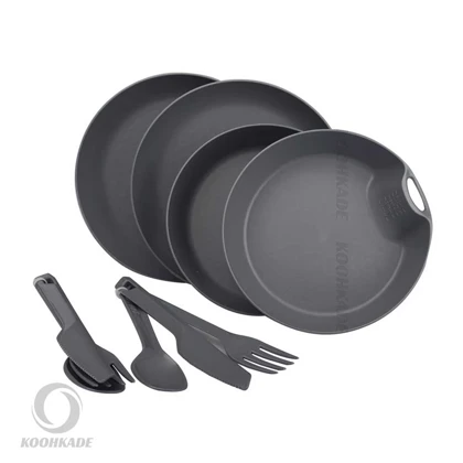 ست ظروف 2 نفره مدل 10 تیکه لایف کمپ LIFE CAMP