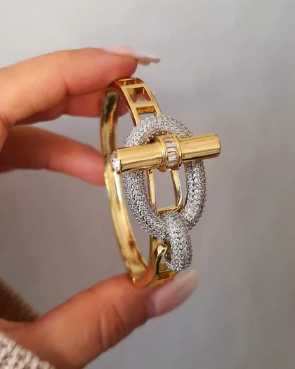 نیم ست هرم.س (بنگل و انگشتر)