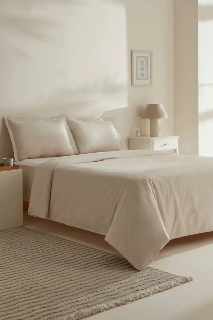 سرویس روتختی دو نفره Karaca Home مدل Jemma ساتن - بژ