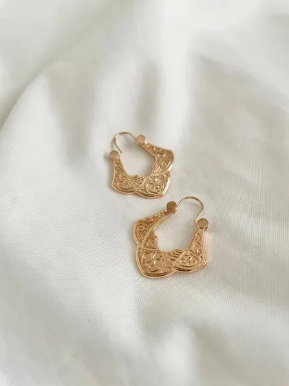 گوشواره طرح طلا