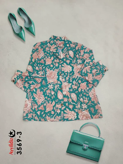 شومیز مجلسی ترند زنانه سایز بزرگ کد 3569