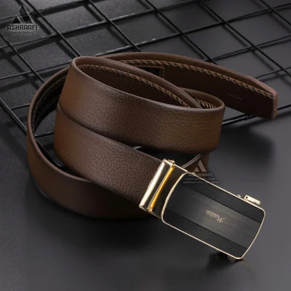 کمربند ریلی چرمی Leather Ratchet Belt BL93