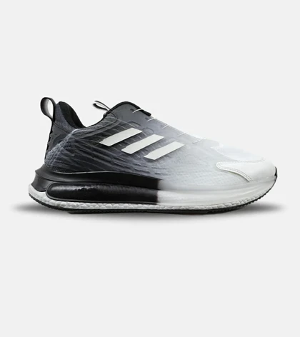 کفش کتانی مردانه مشکی سفید ADIDAS Solar disk V2