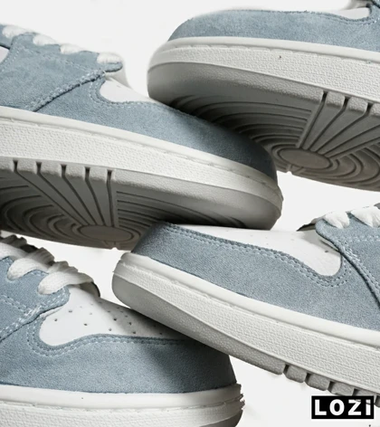 کفش کتانی مردانه سفید آبی نایک NIKE SB
