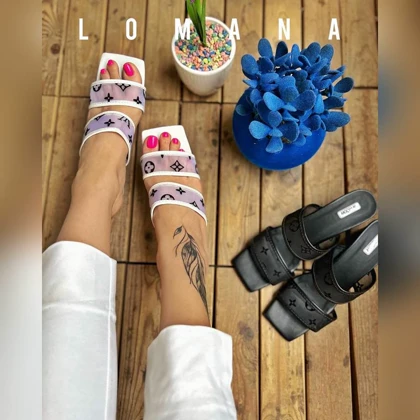 صندل 7 سانت پاشنه لویی ویتون