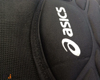 زانوبند والیبال اسیکس مدل پارچه استرج کد 2003586