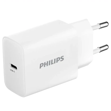 شارژر دیواری 20 وات فیلیپس Philips مدل DLP2629CW درگاه تایپ سی
