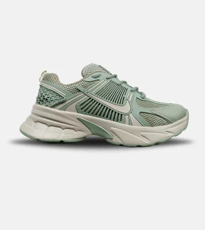 کفش کتانی مردانه و زنانه سبز کرم NIKE vaporfly 3 green
