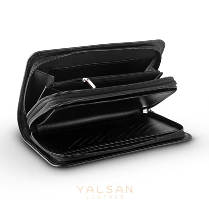 کیف دستی مردانه چرم یلسان مدل آریا کد 017-GS