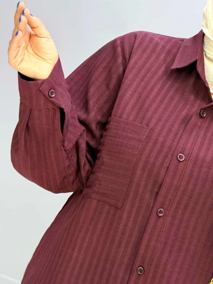 شومیز تک جیب شانتون هوروش کد 329967