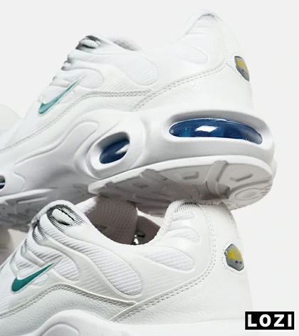 کفش کتانی مردانه و زنانه سفید آبی NIKE AirMax Plus TN Ultra
