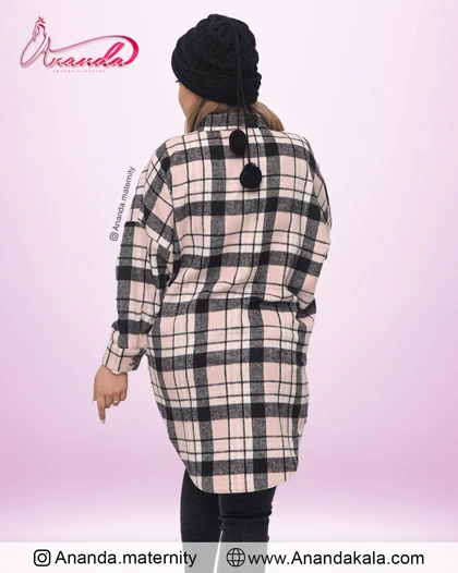 مانتو پشمی بارداری و سایزبزرگ عطرا