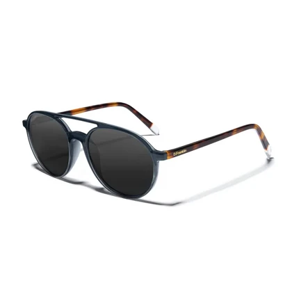 عینک آفتابی دی فرانکلین مدل D.franklin AMERICA ROUND / NAVY - BLACK