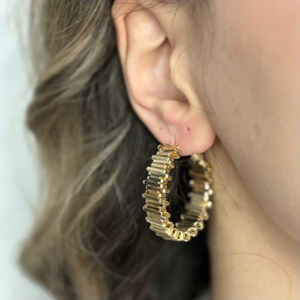 گوشواره حلقه‌ای پیانویی