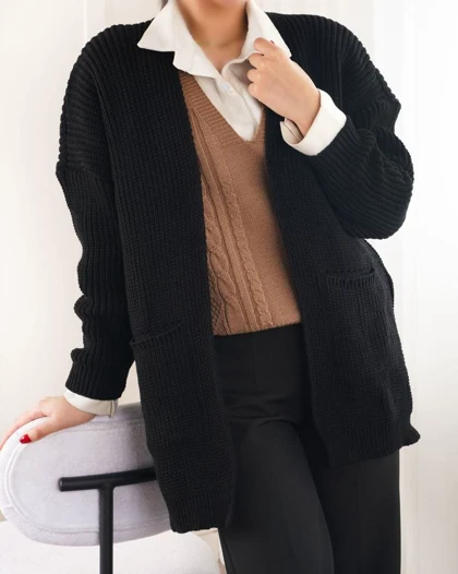 بافت جلوباز جیب‌دار کد 40146