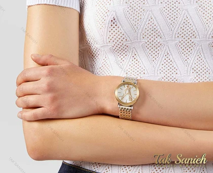 ساعت ورساچه Virtus زنانه رزگلد نقره ای Versace-3987-L