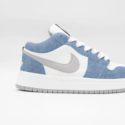 کتانی نایک جردن آبی سفید کد 6078