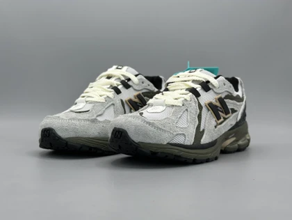 کتانی نیوبالانس 1906 دی طوسی سبز/ New Balance 1906 D