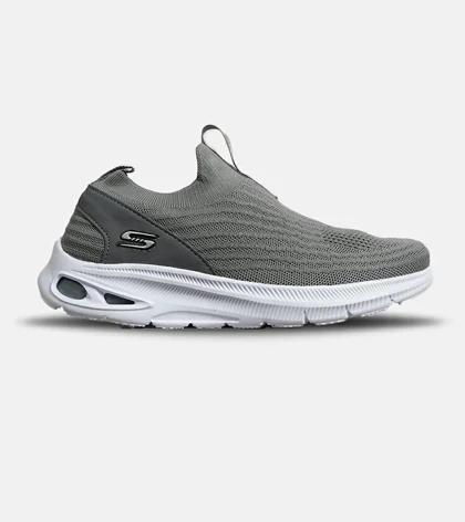 کفش کتانی طبی ورزشی خاکستری SKECHERS GoWalk 5 V2