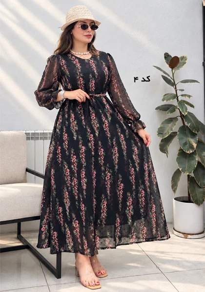 پیراهن حریر نازنین