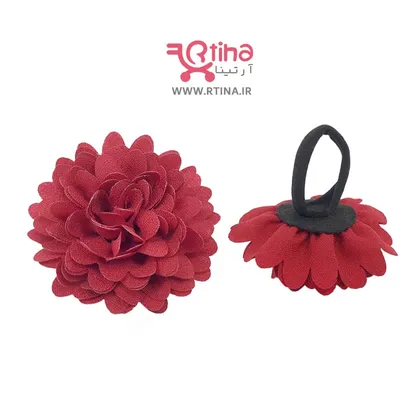 کش مو گل‌دار پارچه ای (زنانه و دخترانه )