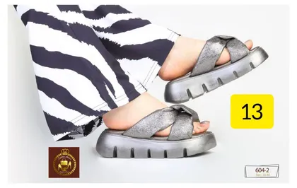 صندل دمپایی لژدار زنانه طبی 604-2
