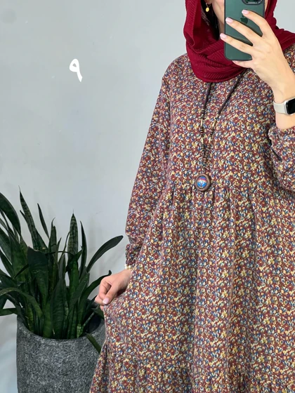 پیراهن مانتویی نرمینه 2