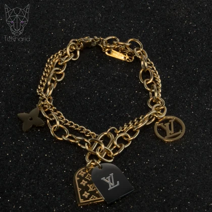 دستبند دولاین لویی ویتون آویز