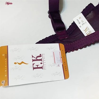 ست شورت و سوتین زنانه اف کی مدل فنردار کد 5765-1405