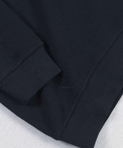 تیشرت آستین بلند یقه اسکی و نیم زیپ 0624