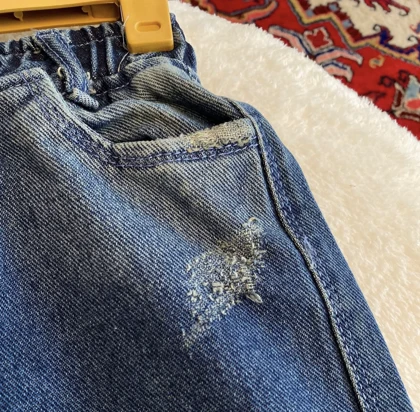 شلوار مام استایل بچگانه 3 الی 11 سال