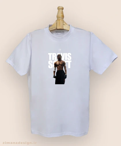 تیشرت مردانه و زنانه طرح تراویس اسکات کد 947