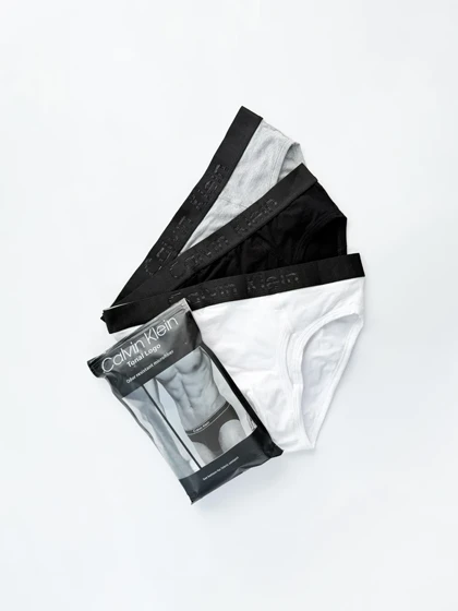 شورت اسلیپ مردانه نخ پنبه کلوین کلاین Calvin Klein بسته 3 عددی