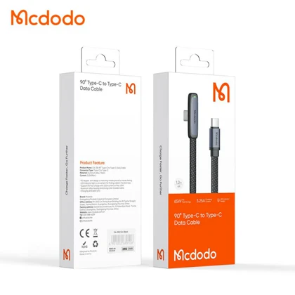 کابل تایپ سی مک دودو Mcdodo مدل CA-3360 طول 1.2 متر توان 65W