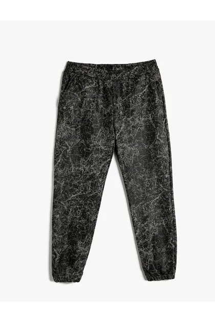 شلوار ورزشی Jogger کمر معمولی با جیب TYCIKQHA0N169776164333336