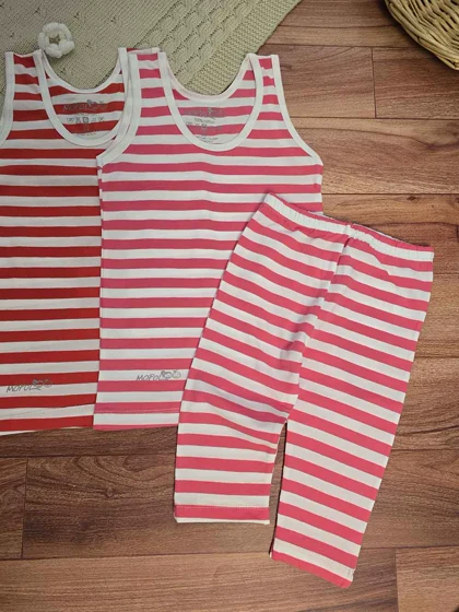 زیرپوش شلوارک راه راه دخترانه