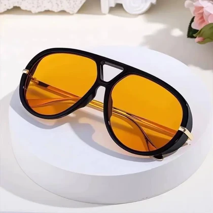 عینک آفتاب جدید ترند ولوکس زنانه BOTTEGA VANETA گوشواره ای مدلSG-f9813 خرید اقساطی