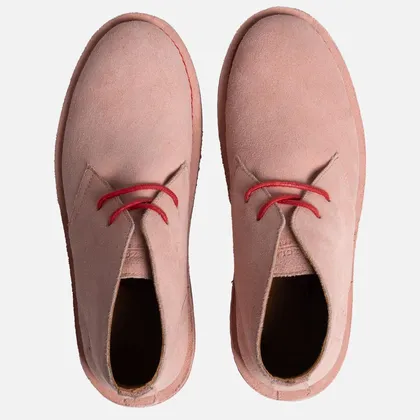 سافاری صورتی قرمز چرک جیر دور قرمز - Safari Veldskoen C Design Dirty Pink Panther/Red S Red Line