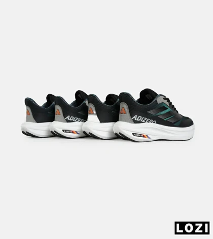 کفش کتانی مردانه و زنانه مشکی سبز Adidas Adizero مدل 7192