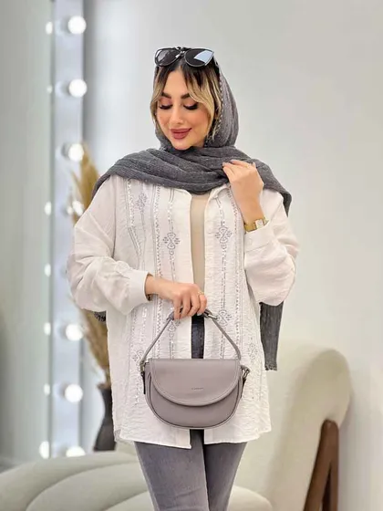 شومیزی جلو پولک دوزی