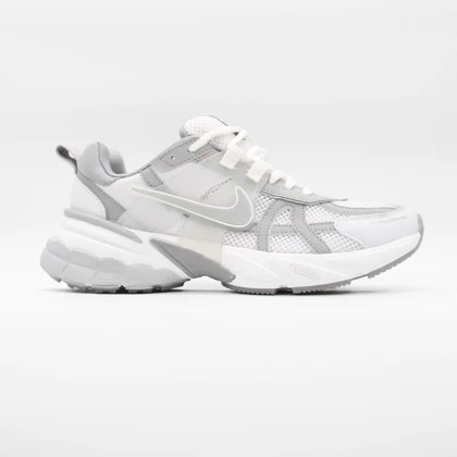 کتانی نایک V2K سفید طوسی کد 6195