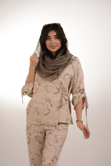 کت زنانه جودون بغل بندی