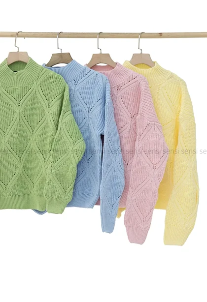 بلوز بافت لوزی کد1004265