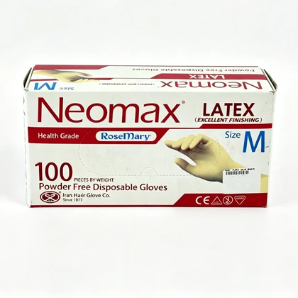 دستکش M لاتکس 100 عددی Neomax