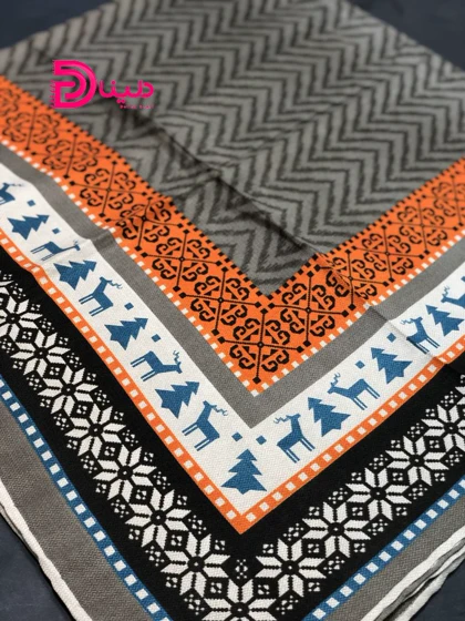 روسری وسط ساده گوزنی