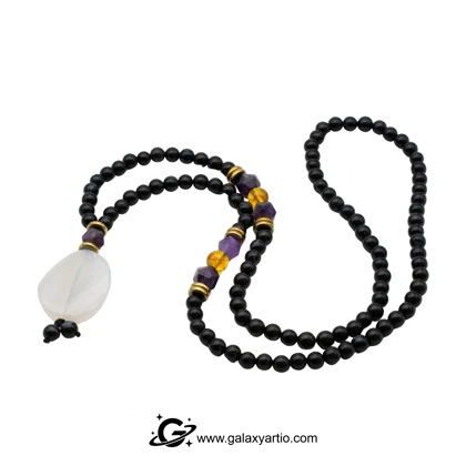 گردنبند سنگی ماربل