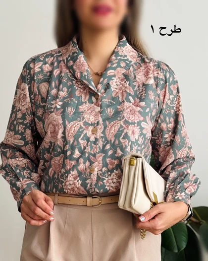 شومیز یقه آرشال 1