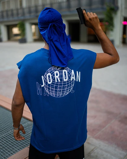 رکابی ورزشی وست JORDAN WORLD آبی